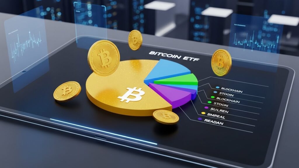 비트코인 현물 ETF 자산 배분 전략 도식